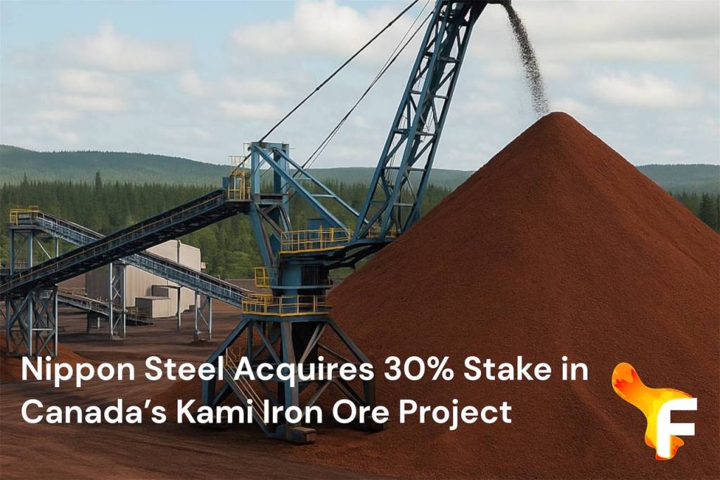 Nippon Steel Secures 30% Stake in Canada’s Kami Iron Ore&nbsp;Project