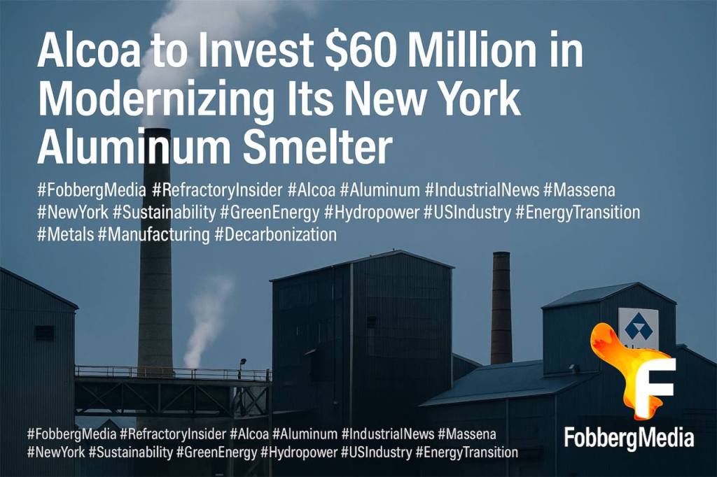 Alcoa to Invest $60 Million in Modernizing Its New York Aluminum&nbsp;Smelter