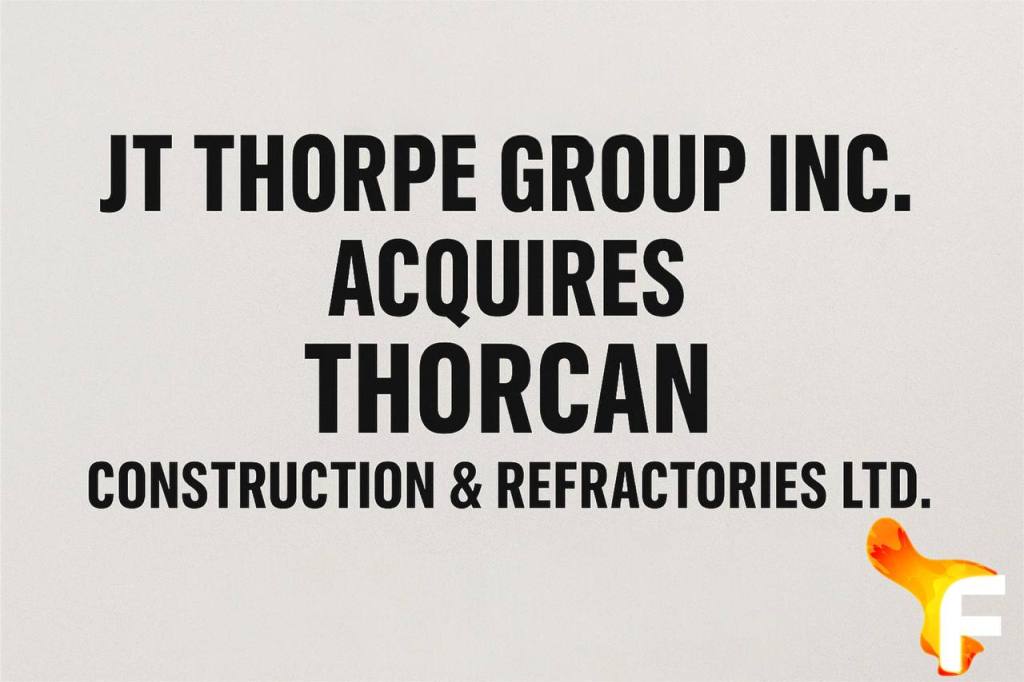 JT Thorpe Group Inc. expands into Canada, acquiring ThorCan Construction & Refractories&nbsp;Ltd.